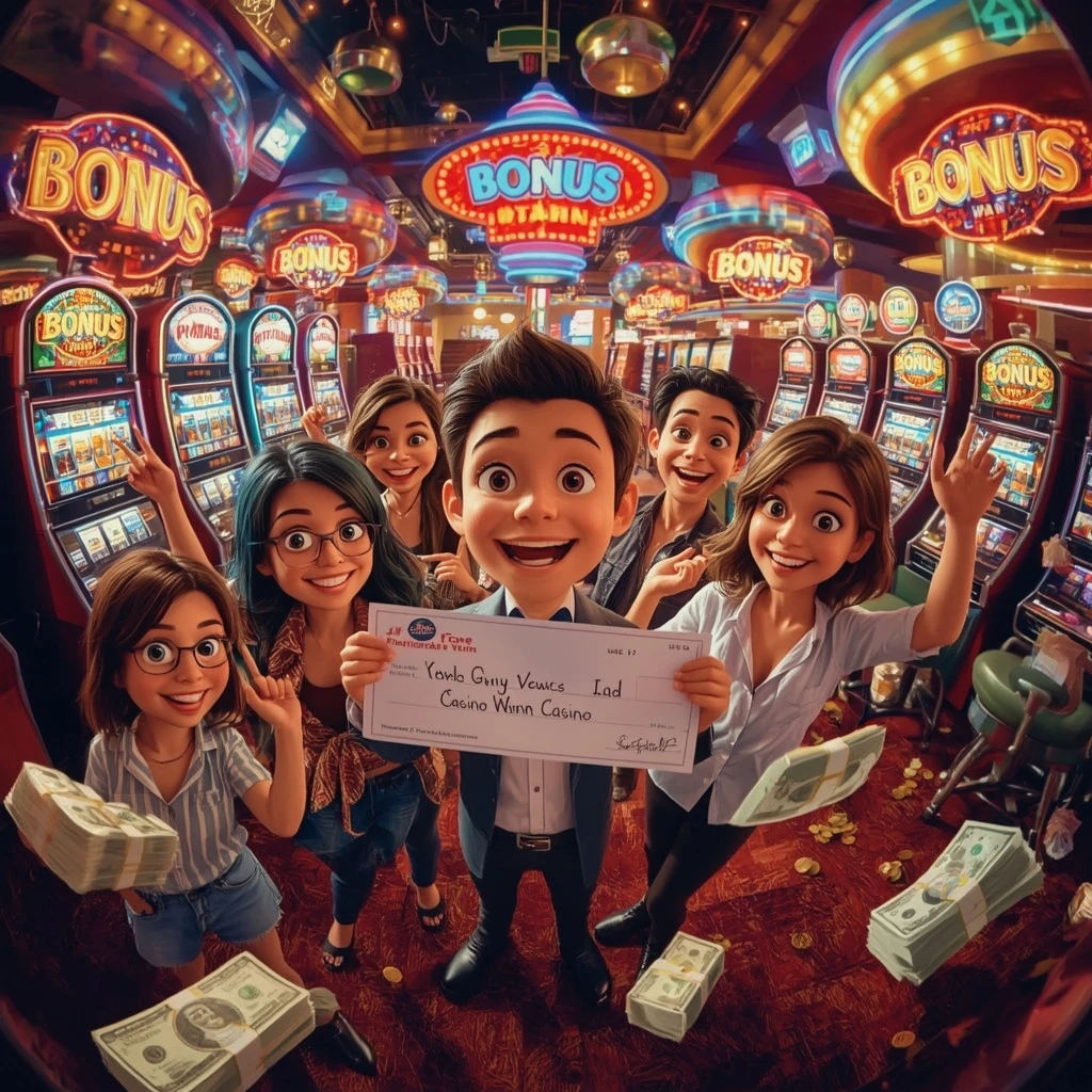 bonus nelle mani di un uomo al casinò JOKANDO CASINO