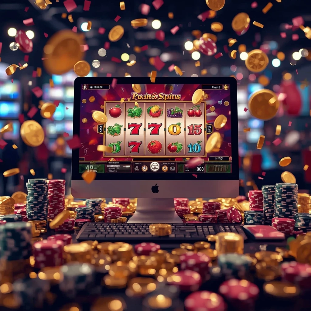 slot machine sullo schermo JOKANDO CASINO