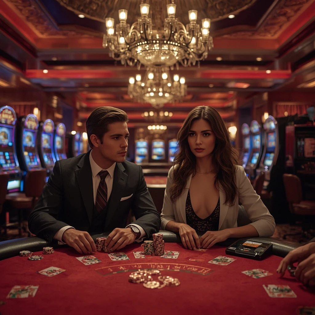 Due giocatori di poker al JOKANDO CASINO